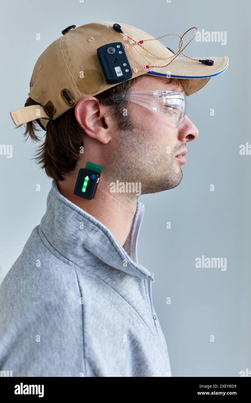 EXODYN project, Exoskeletons for the prevention of musculoskeletal ailments in work environments, Unit of Health, Technology Centre, Tecnalia Research Stock Photo
