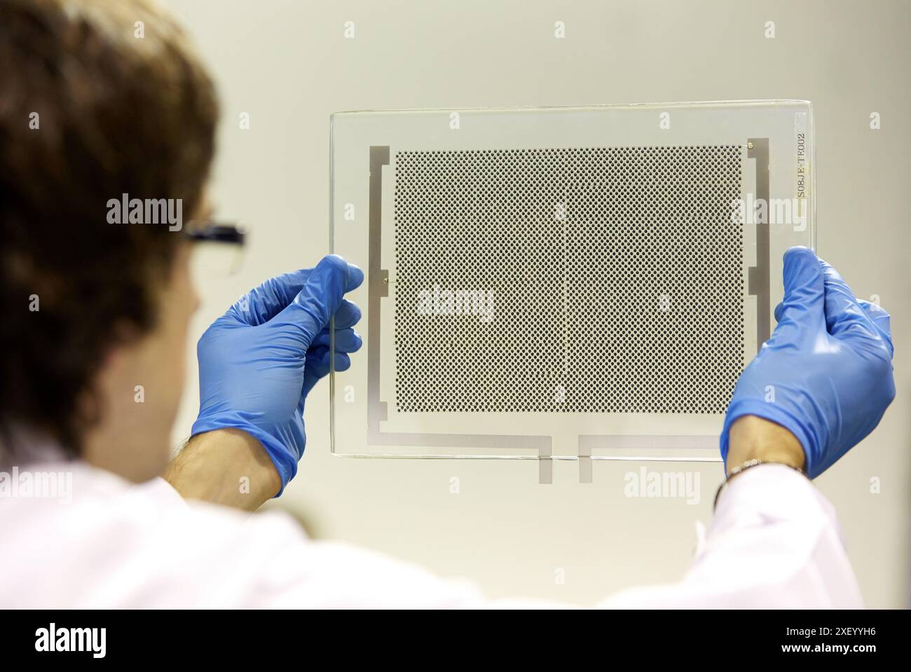 Spherical solar cells. Research and development of solar panels. Energy ...
