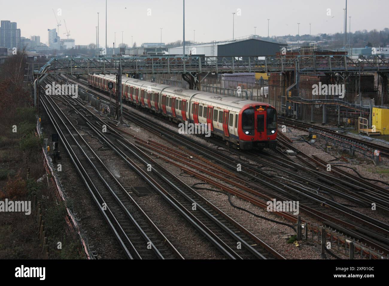 Metropolitan Line Stock Photo