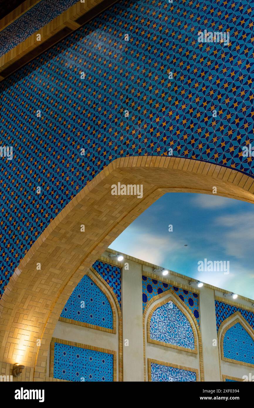 The beautiful interior design of Ibn Battuta shopping mall in Dubai ...