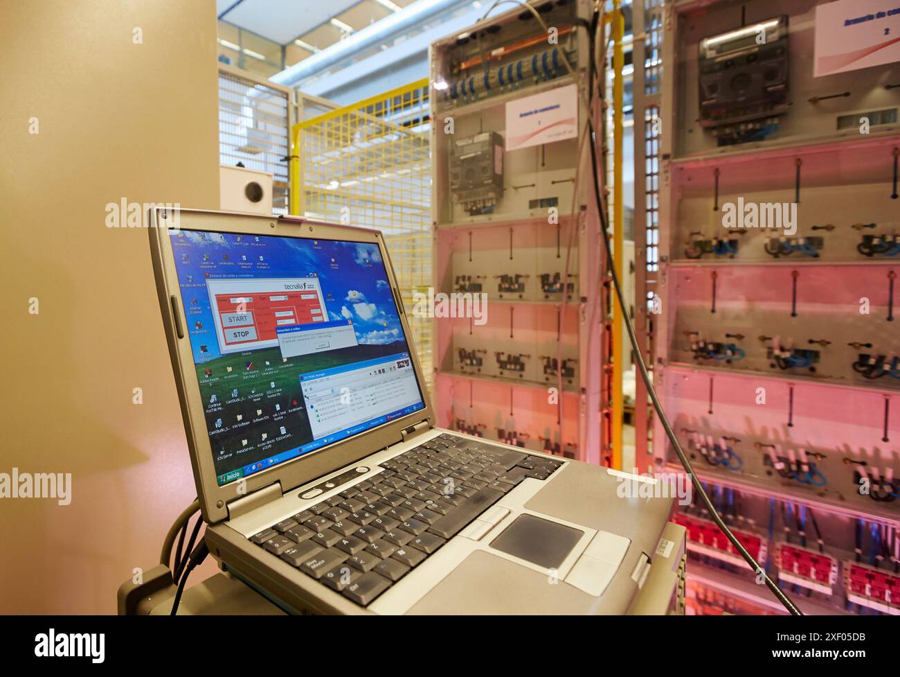 Smart Service Counter Electricity smart grids meters hi-res stock photography and images - Alamy