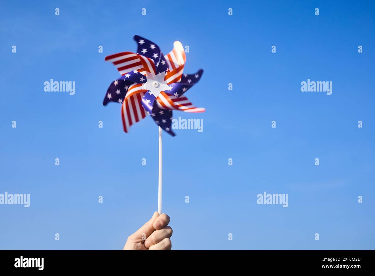 American flag pinwheel hi-res stock photography and images - Alamy