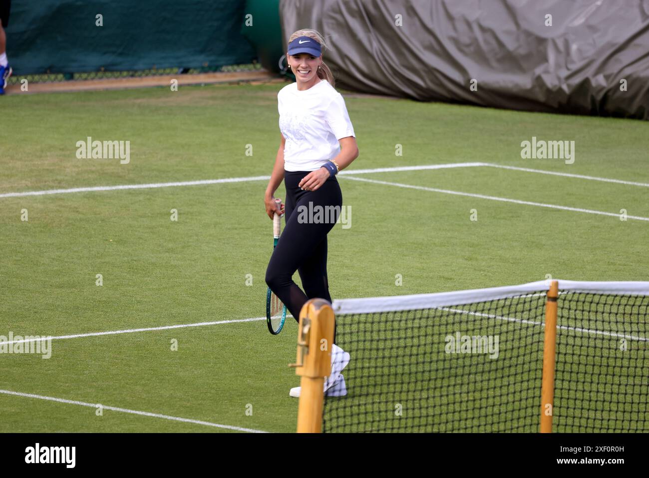 Katie boulter action katie boulter british tennis hi-res stock
