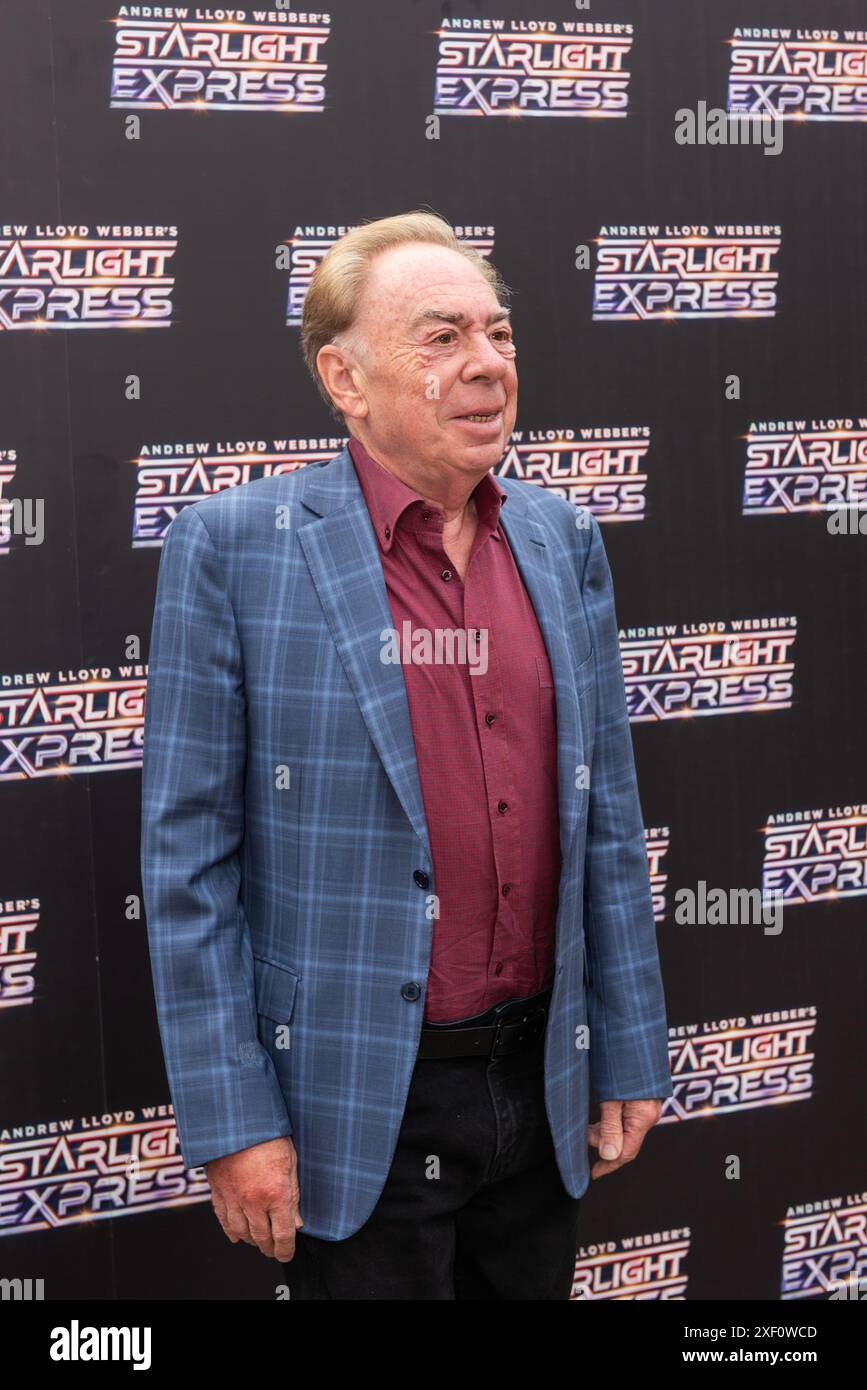 London, 30 June 2024, Sir Andrew Lloyd Webber poses for the Starlight