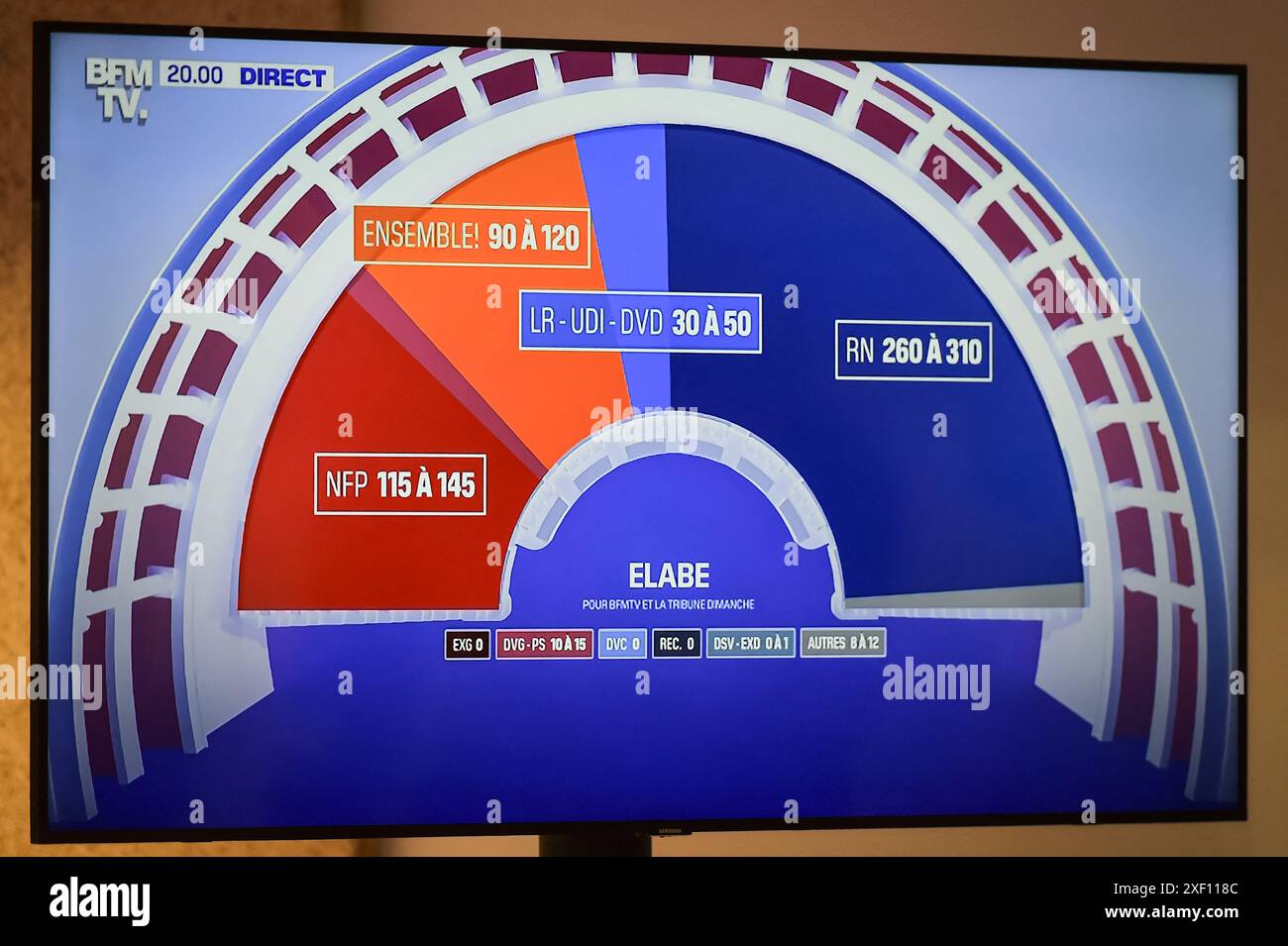 French legislative elections 2024 hires stock photography and images