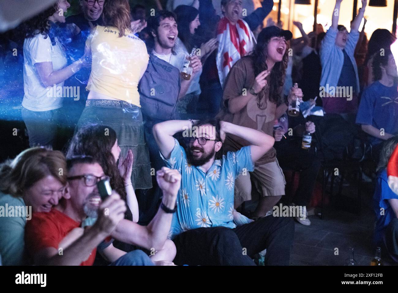 Georgia national team fans hi-res stock photography and images - Alamy