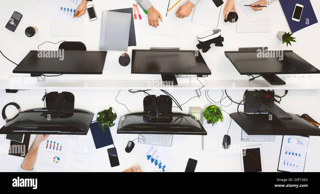 Office casual computers diversity hi-res stock photography and images ...