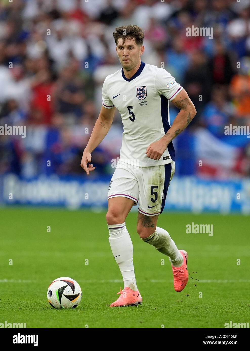 England's John Stones during the UEFA Euro 2024, round of 16 match at