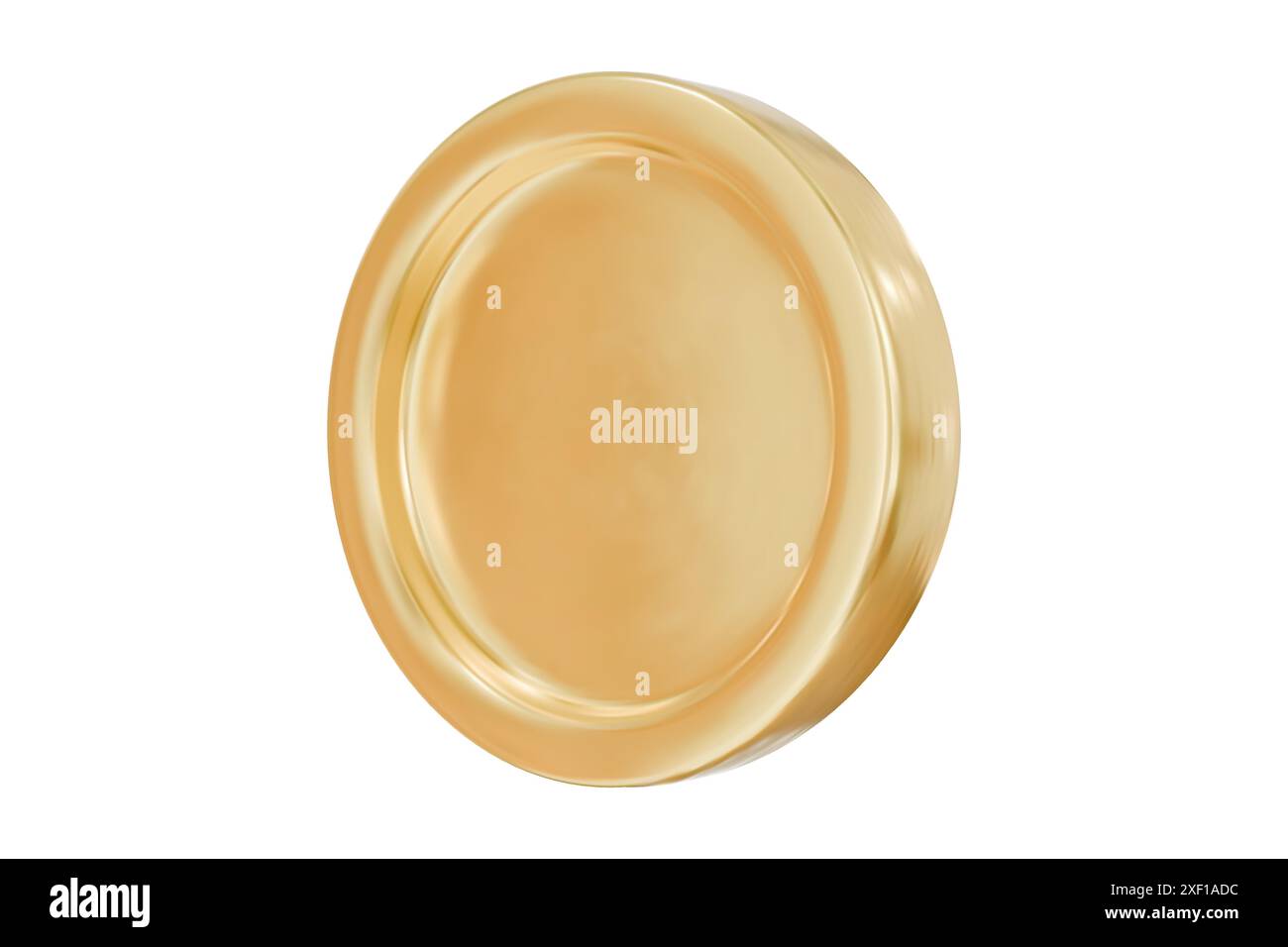 Realistic Golden coin. Isolated gold money Stock Vector Image & Art - Alamy