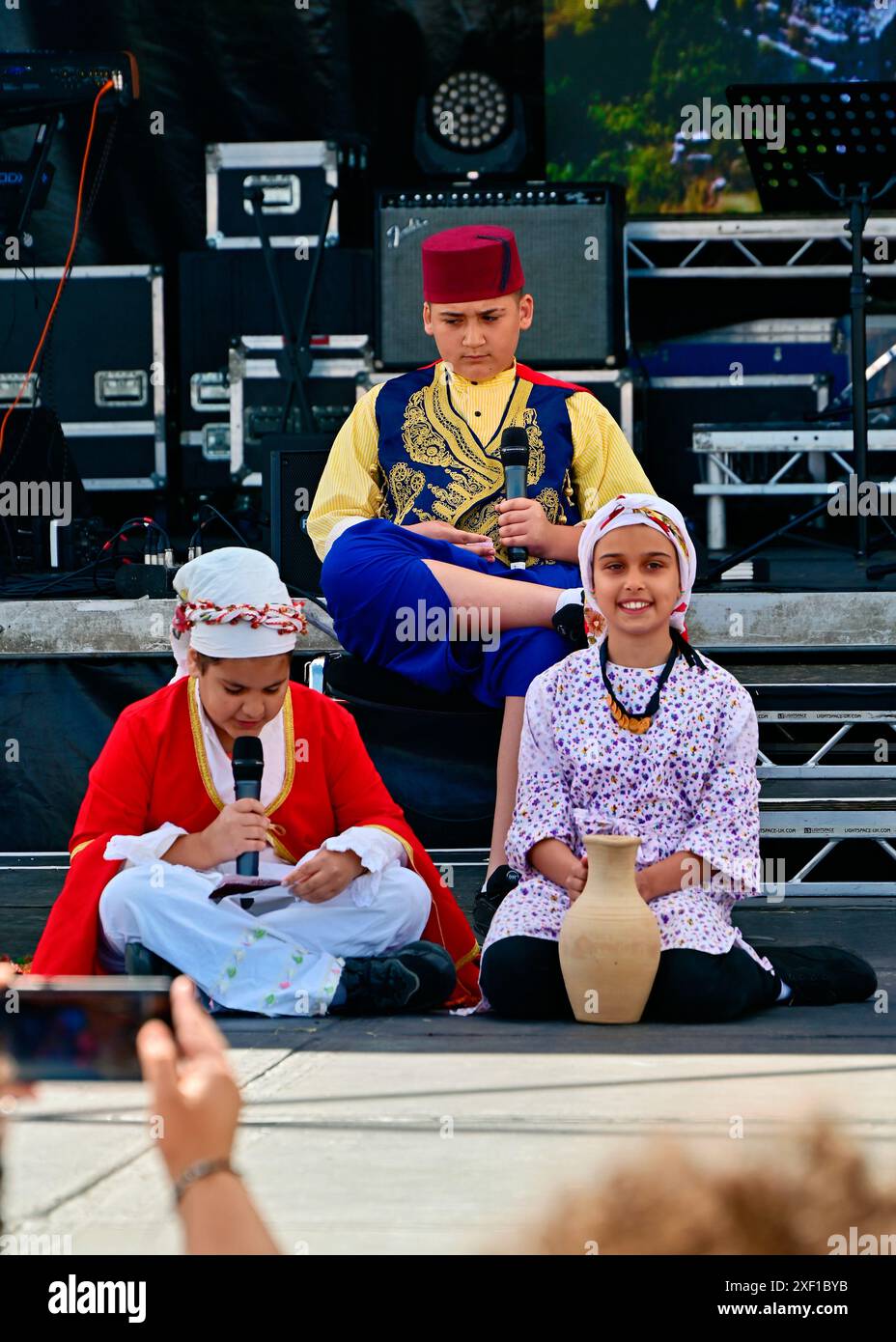 LONDON, UK. 30th June, 2024. Rauf R Denktaş - Turkish school performs ...