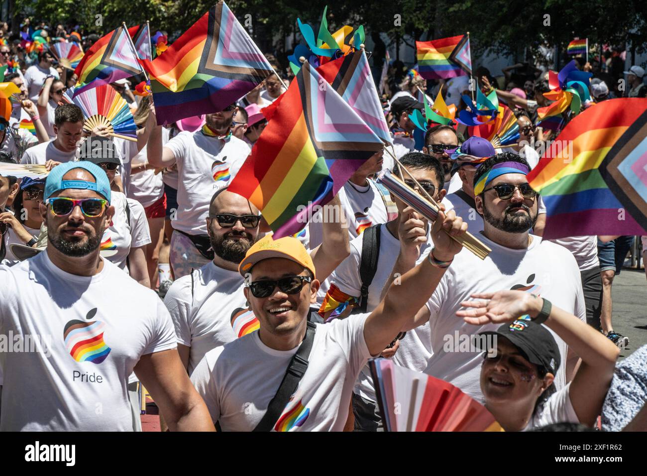 Apple pride shirt sales