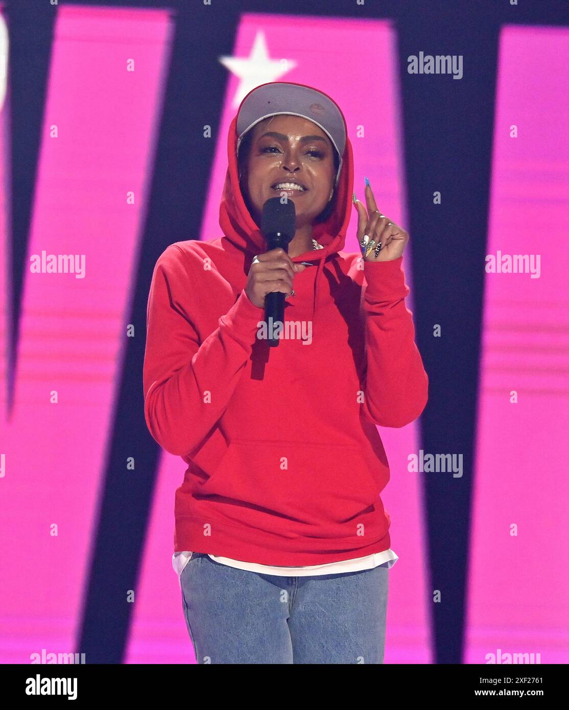 Los Angeles, United States. 30th June, 2025. Taraji P. Henson onstage