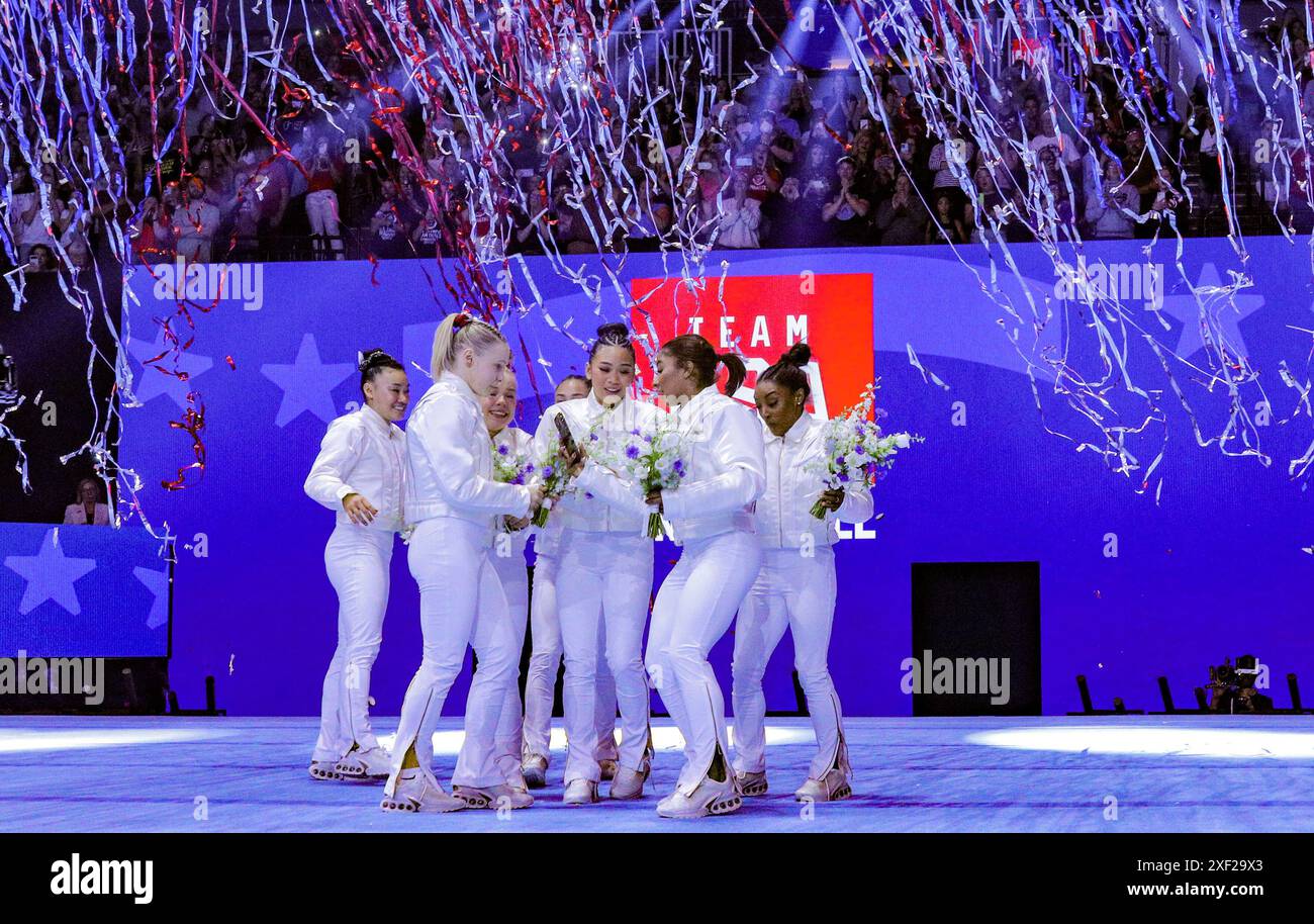 Minneapolis, USA. June 30, 2024: The 2024 U.S. Women's Olympic ...