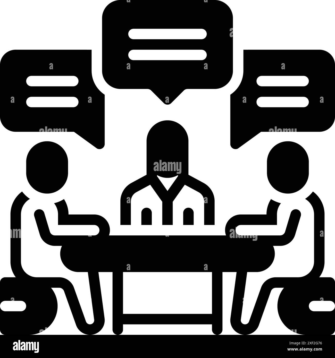 Speaking staff Cut Out Stock Images & Pictures - Alamy