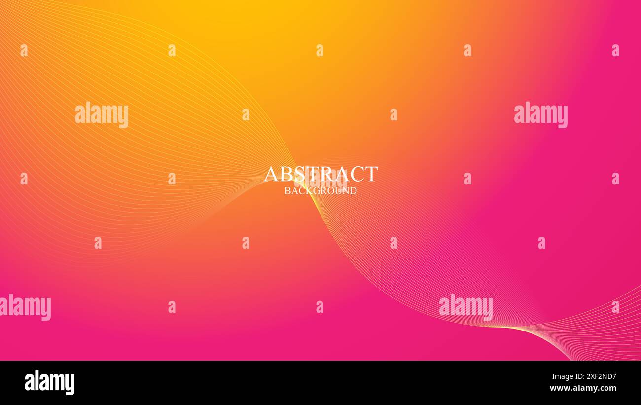 Colorful abstract background with wavy lines and vibrant shapes Stock ...