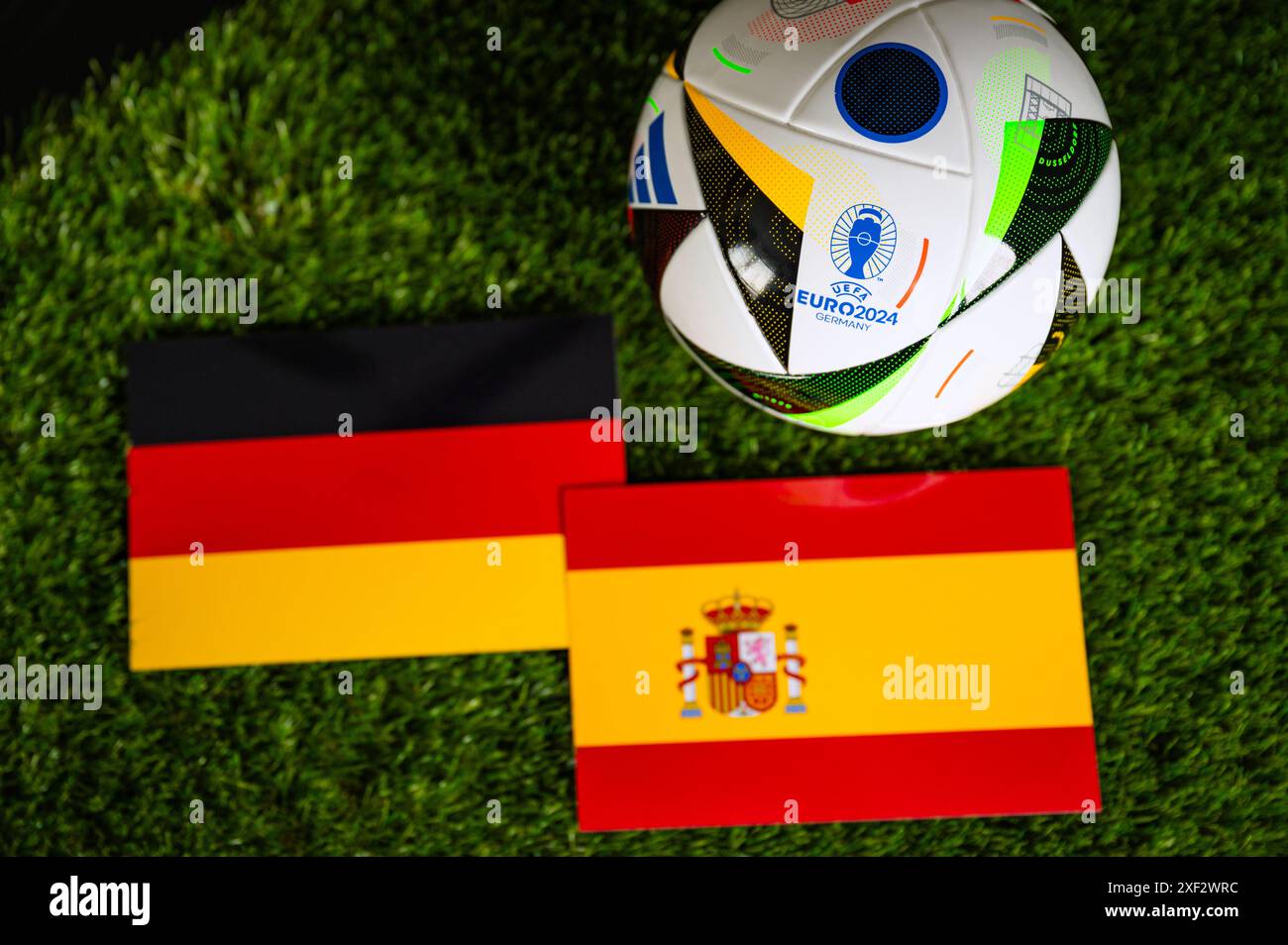 Spain vs germany euro 2024 stuttgart hires stock photography and images Alamy