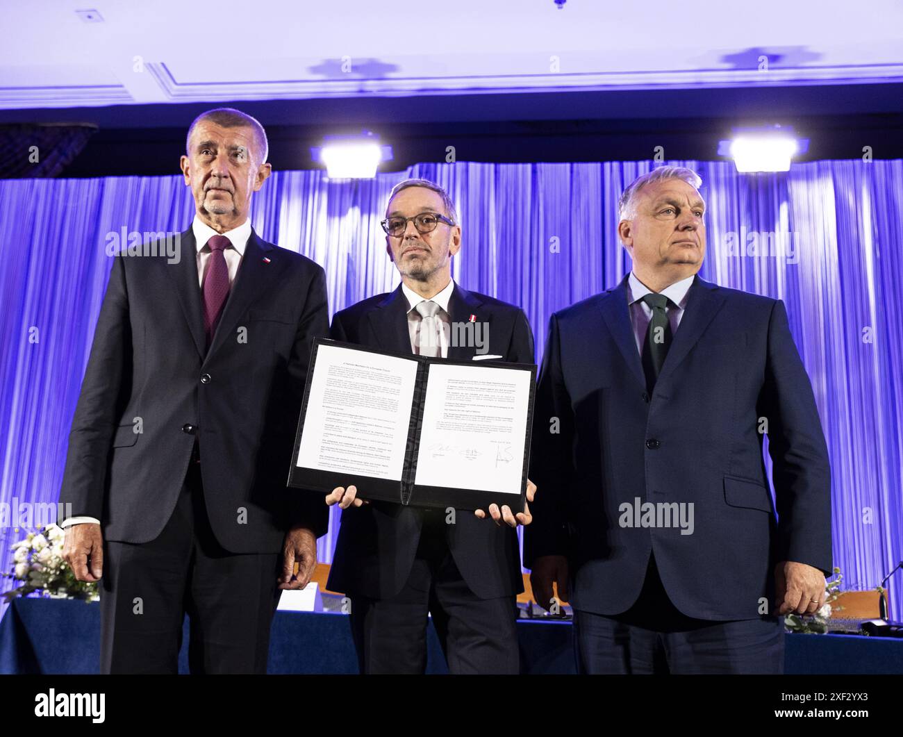 Movement Of Disgruntled Citizens ANO Chairman Andrej Babis L 