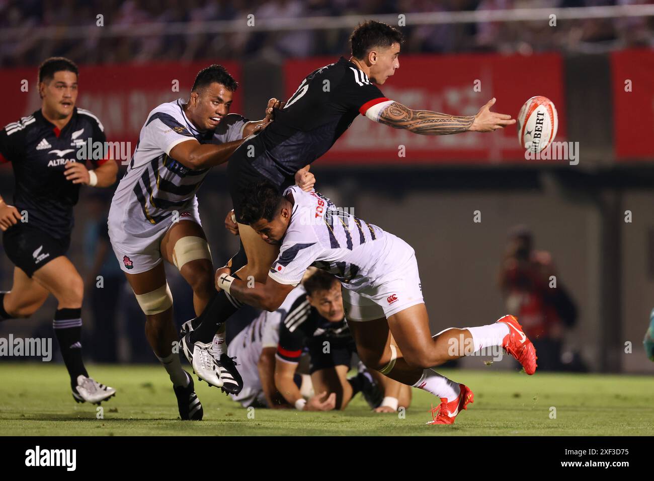 Rivez Reihana (Maori All Blacks), JUNE 29, 2024 - Rugby : Lipovitan D ...
