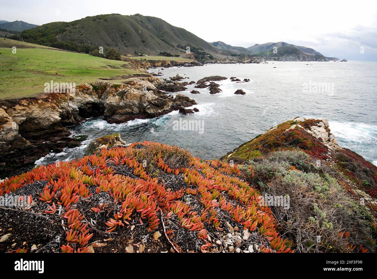 Central california coastal erosion hi-res stock photography and images ...