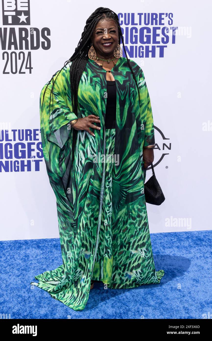 Los Angeles, USA. 30th June, 2024. Charnele Brown attends the arrivals