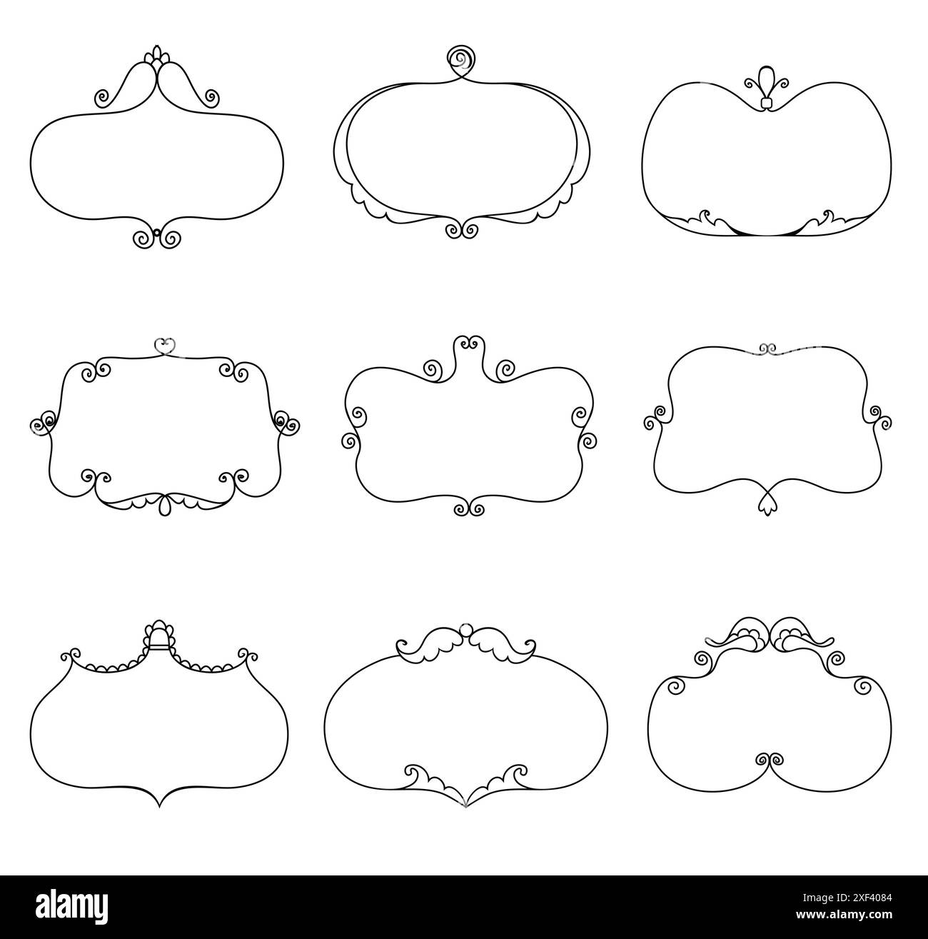 Illustration of Hand-Drawn Doodles and Design Elements Stock Vector ...