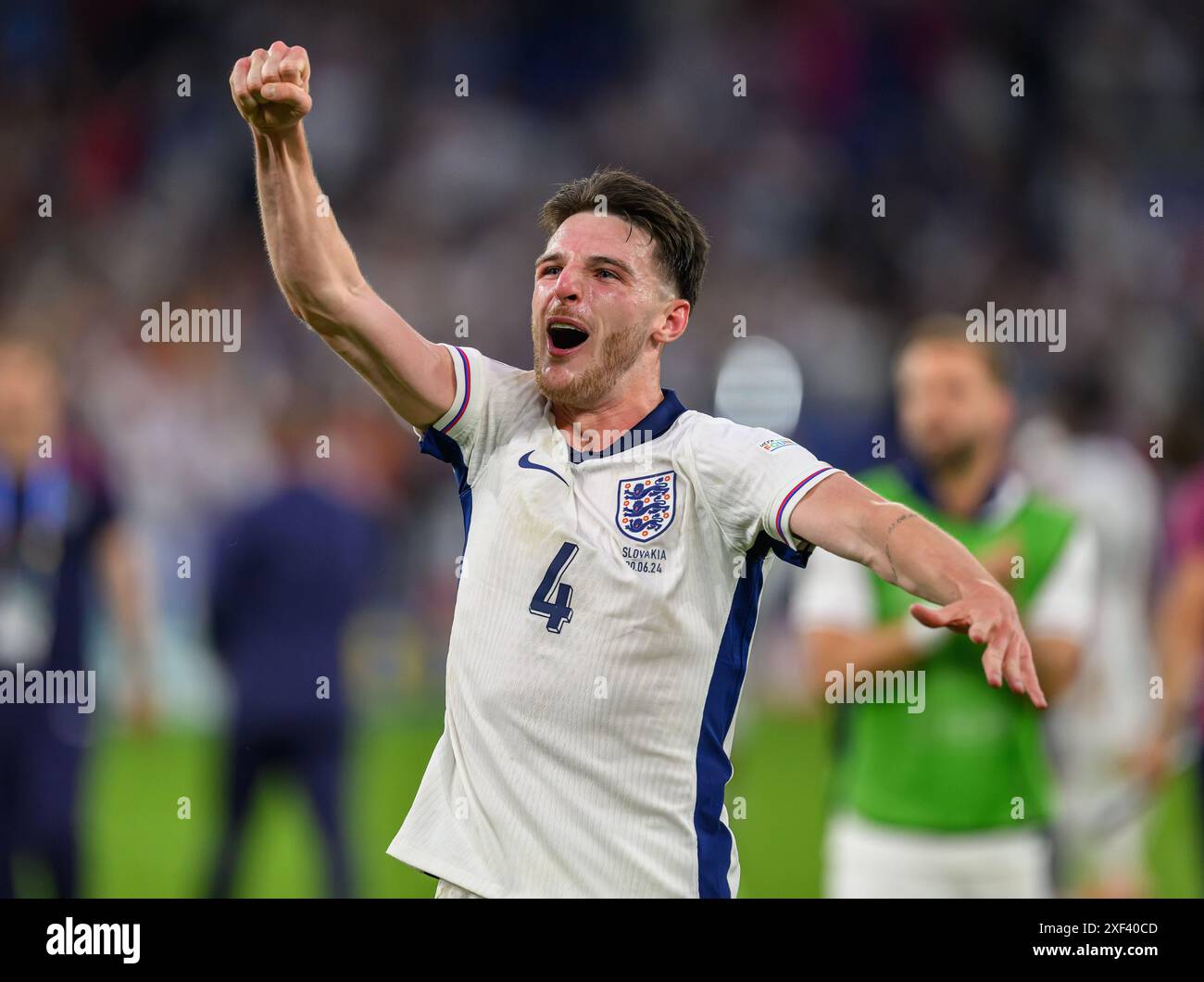Gelsenkirchen, Germany. 30 Jun 2024 - England v Slovakia - UEFA Euro ...