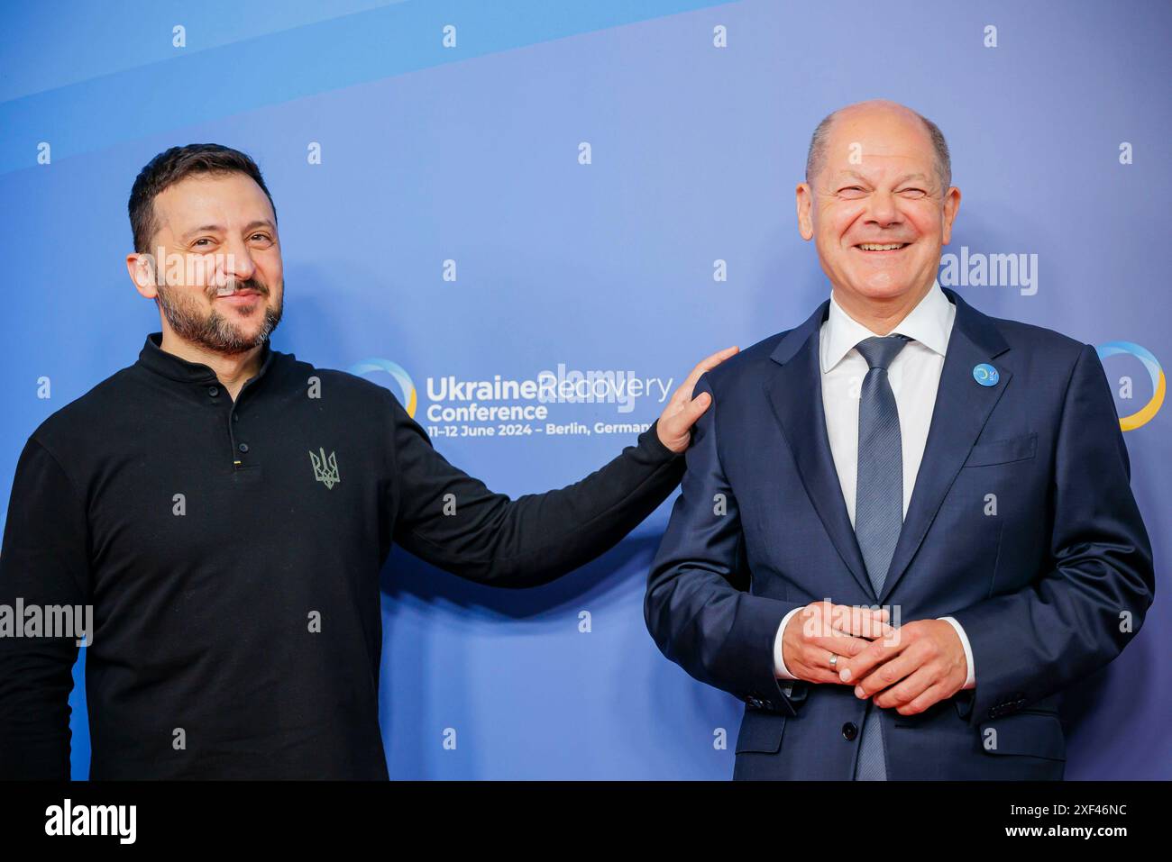 Ukraine Recovery Conference URC in Berlin. Olaf Scholz (SPD), Federal