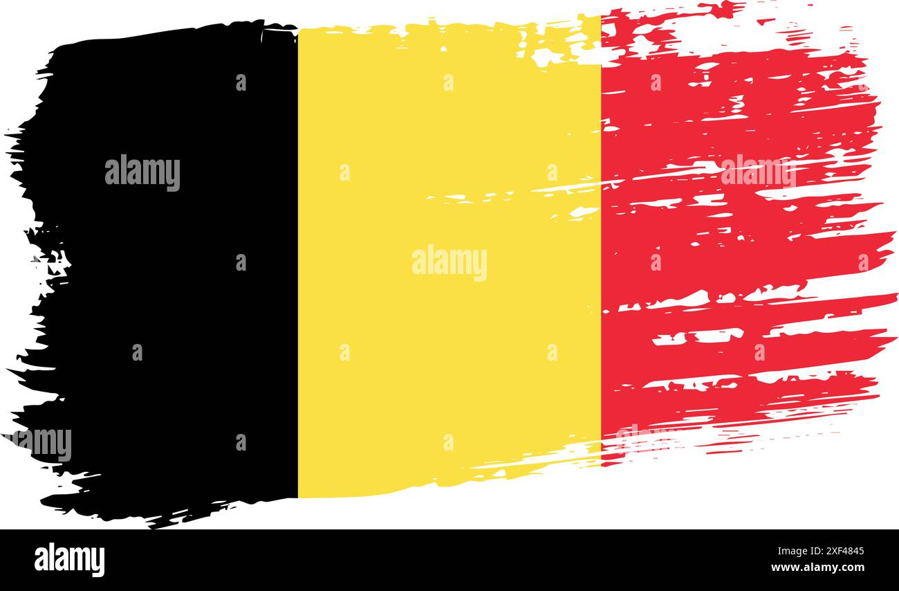 Belgium flag belgian banner on Stock Vector Images - Alamy