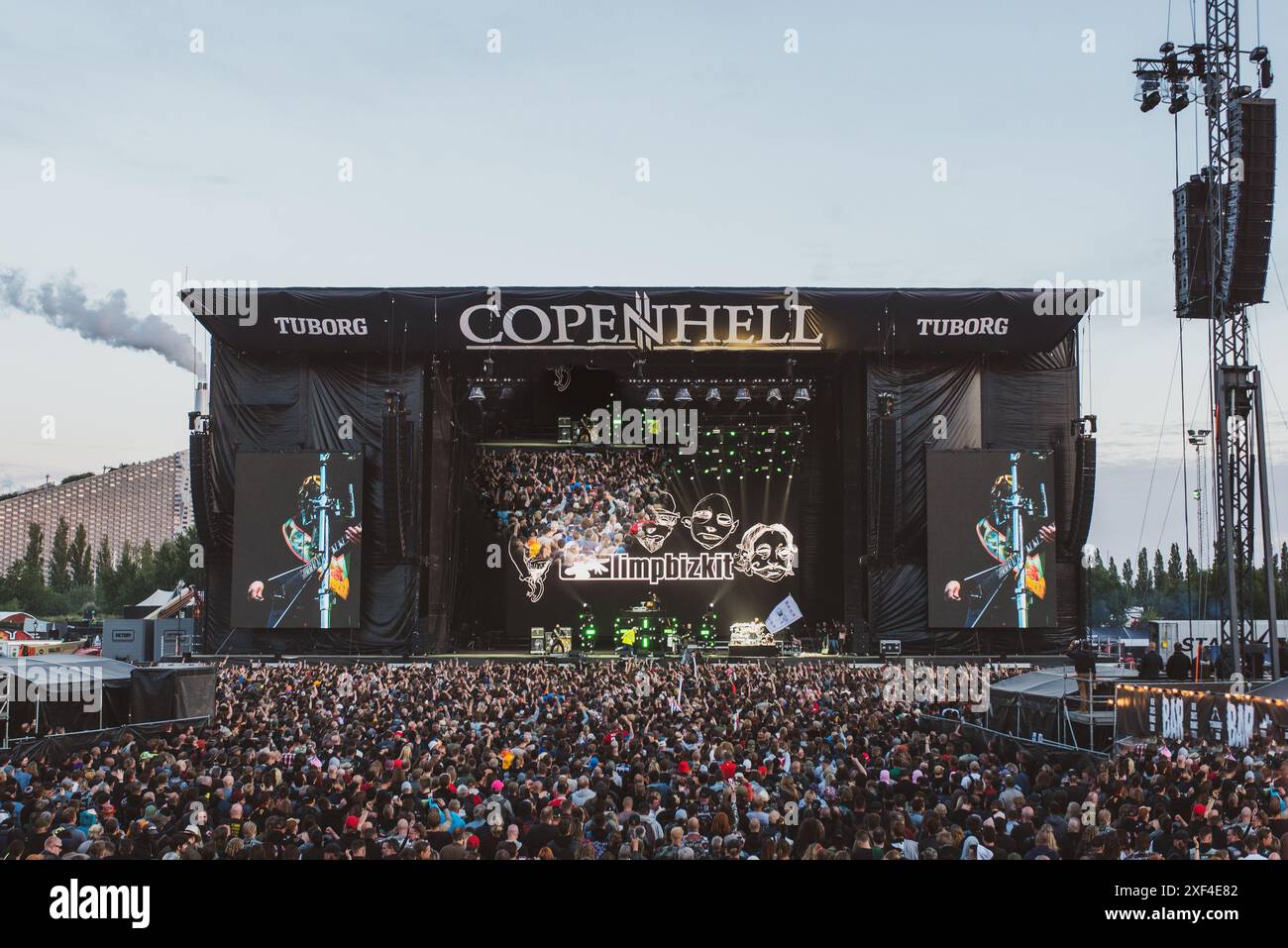 The american band Limp Bizkit performed on Copenhell festival 2024. Credit: Andrea Pinna Stock Photo