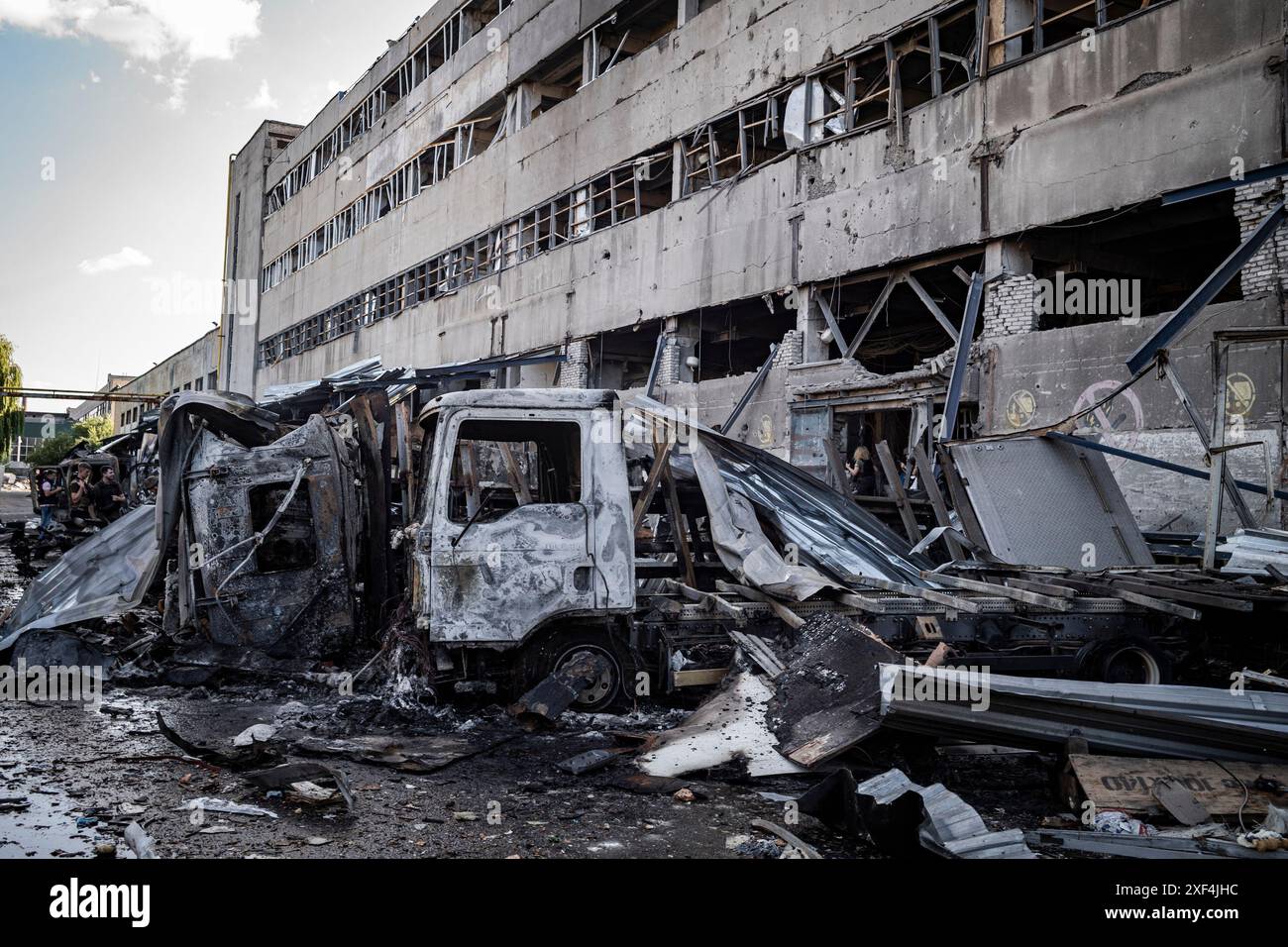 Kharkiv Ukraine 30th June 2024 Nicolas Cleuet Le Pictorium kharkiv-ukraine-30th-june-2024-nicolas-cleuet-le-pictorium