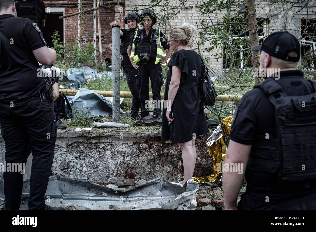 Kharkiv Ukraine 30th June 2024 Nicolas Cleuet Le Pictorium kharkiv-ukraine-30th-june-2024-nicolas-cleuet-le-pictorium