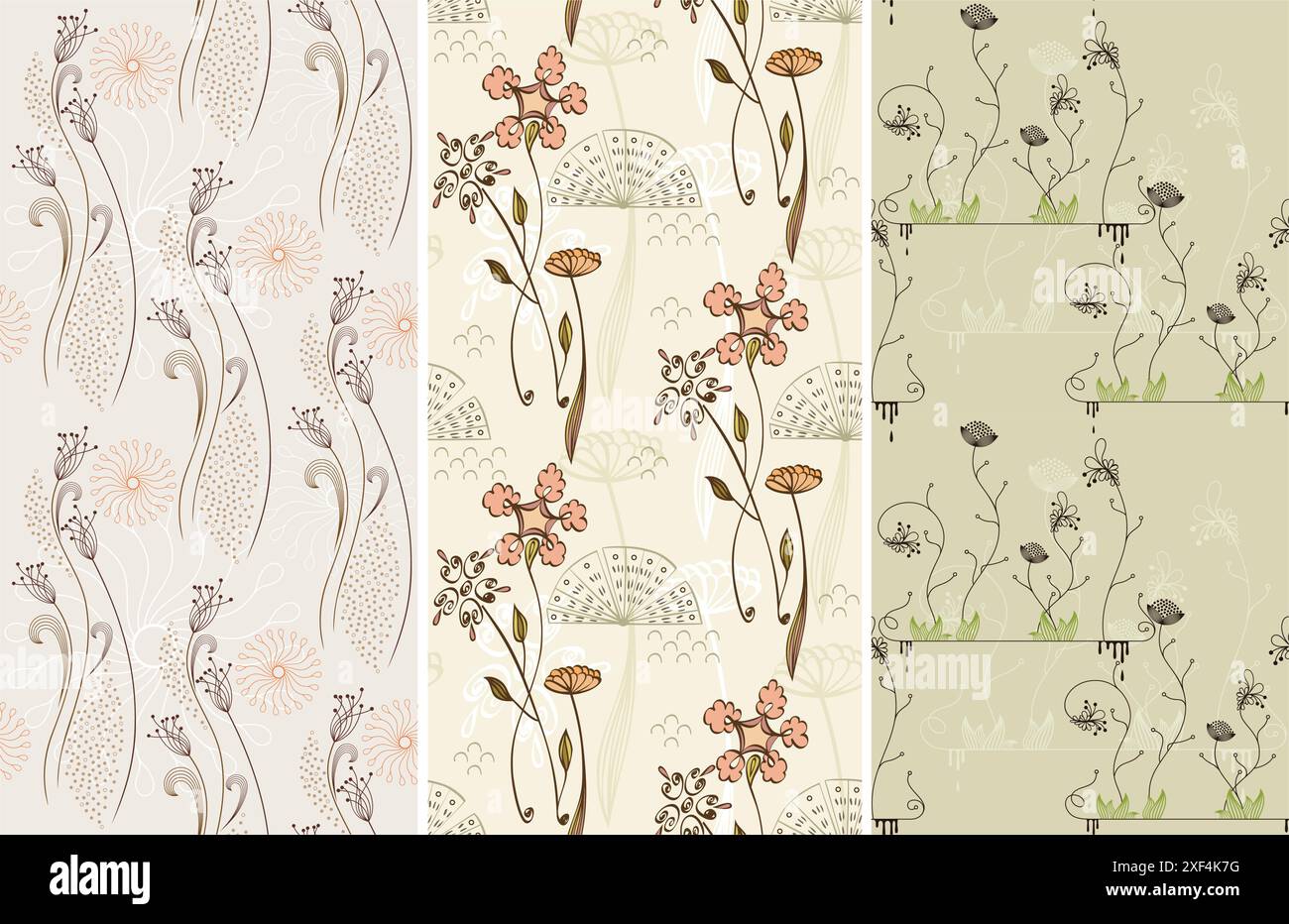 Fantasy patterns Stock Vector Images - Alamy