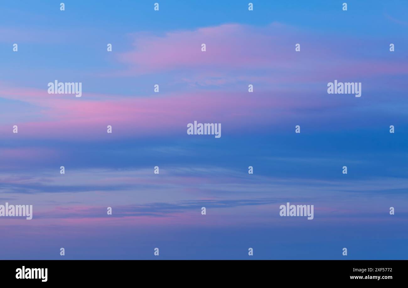 Sunset sky background Stock Photo - Alamy