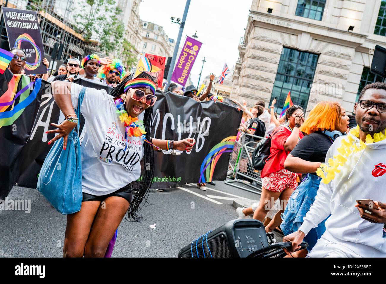 Pride in London celebrations, Central London, Saturday 29 June 2024 ...