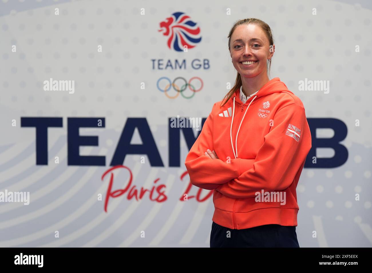 Bryony Pitman during a Team GB kitting out session for the Paris