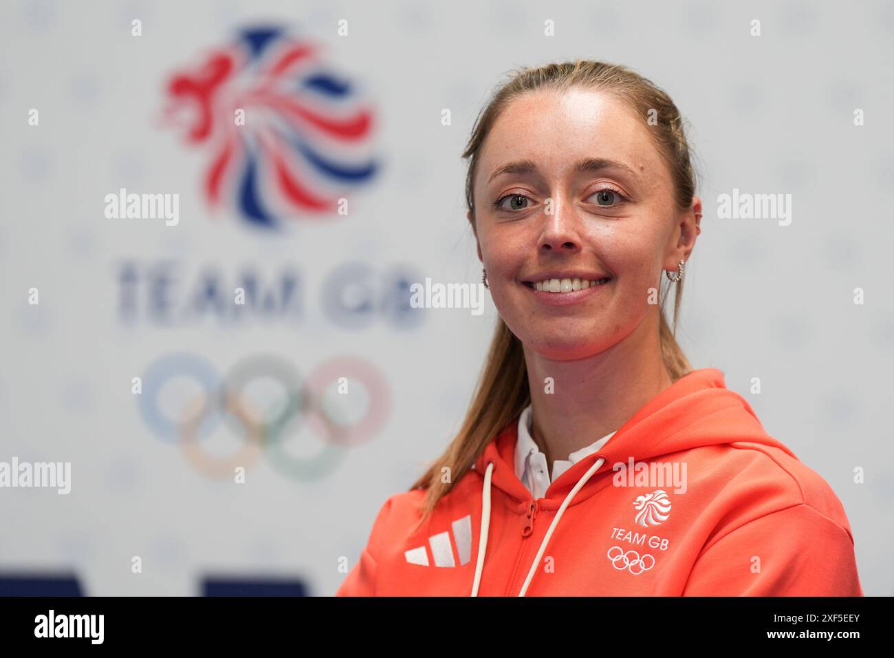 Bryony Pitman during a Team GB kitting out session for the Paris