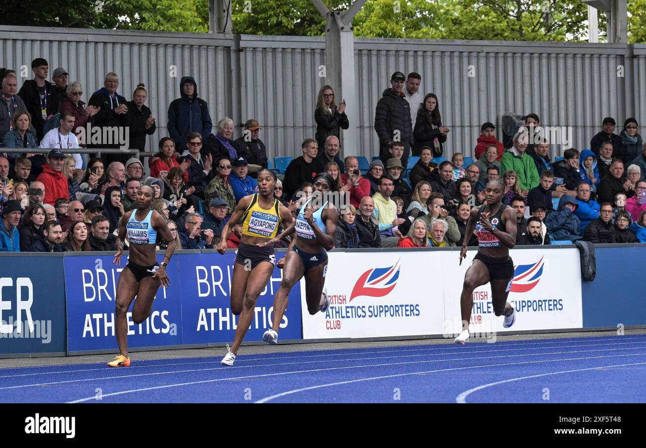 Bianca Williams, Agyapong, Daryll Neita and Dina AsherSmith