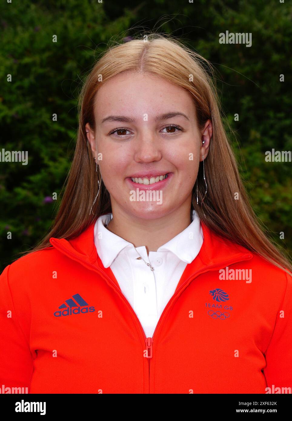 Megan Havers during the Team GB Paris 2024 Archery team announcement at ...