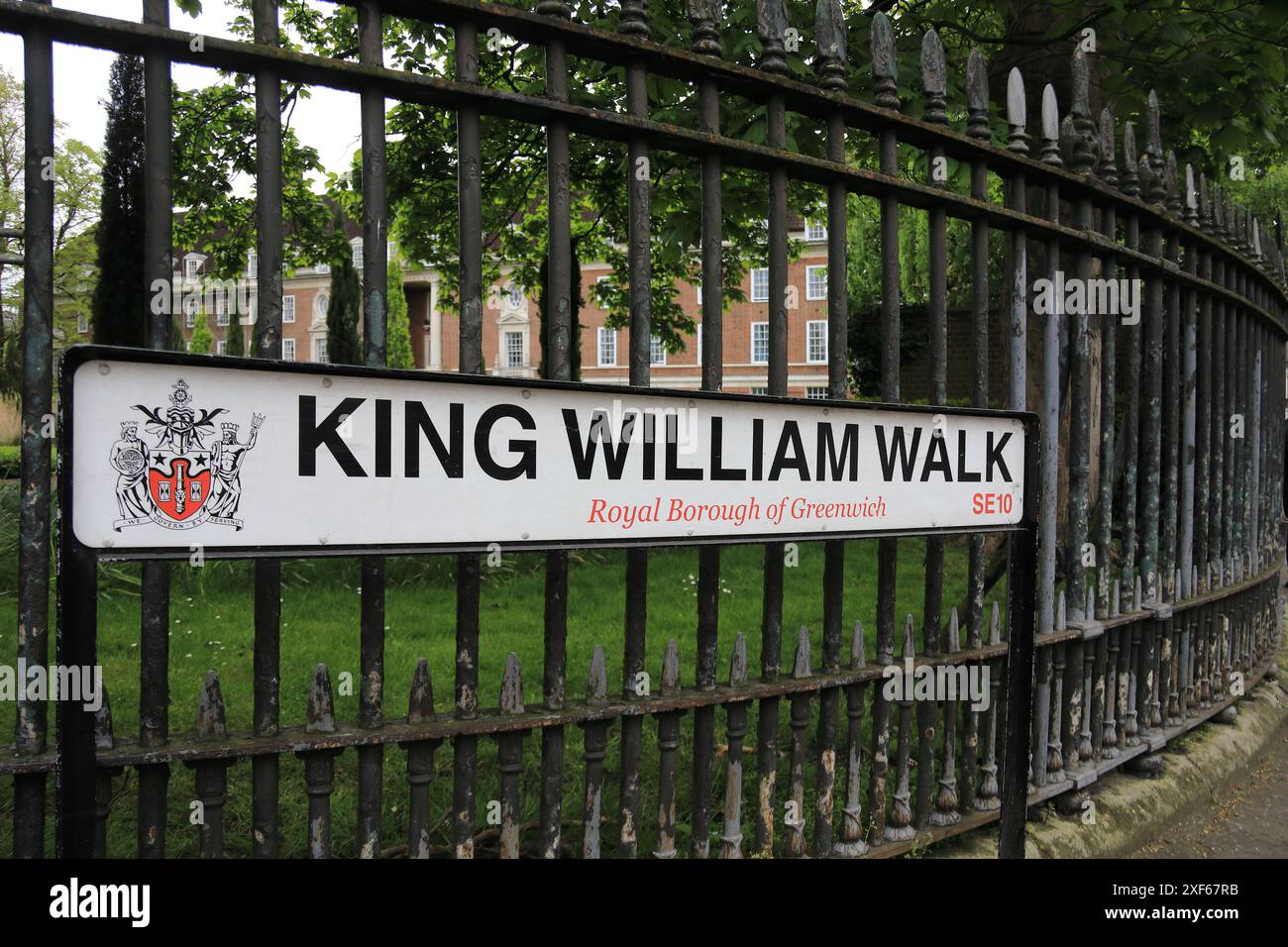 King William Walk, Greenwich, London Stock Photo