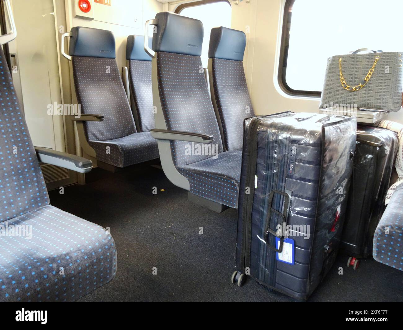 Anton Geisser 29.06.2024 SBB ,Bundesbahn. Schweiz. Bild : Zugabteil ...