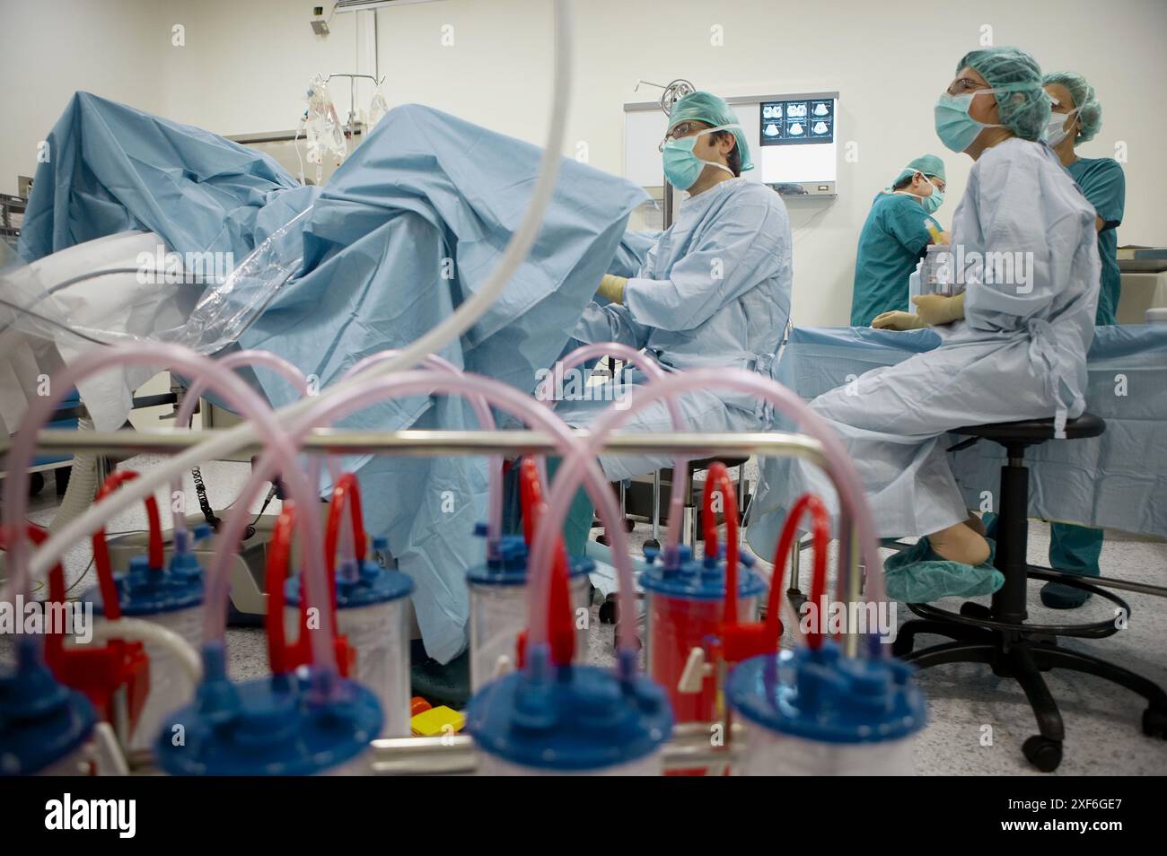 Prostate Photo Operation Prostate operation, urology operation room. Hospital de Zumarraga ...