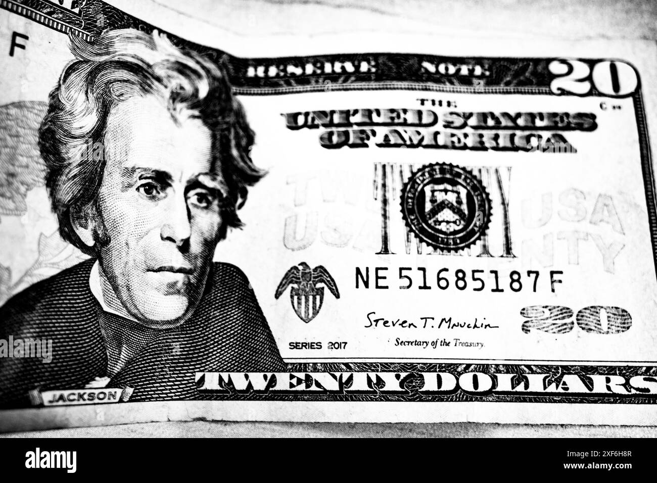 U s 1 dollar bill Black and White Stock Photos & Images - Alamy