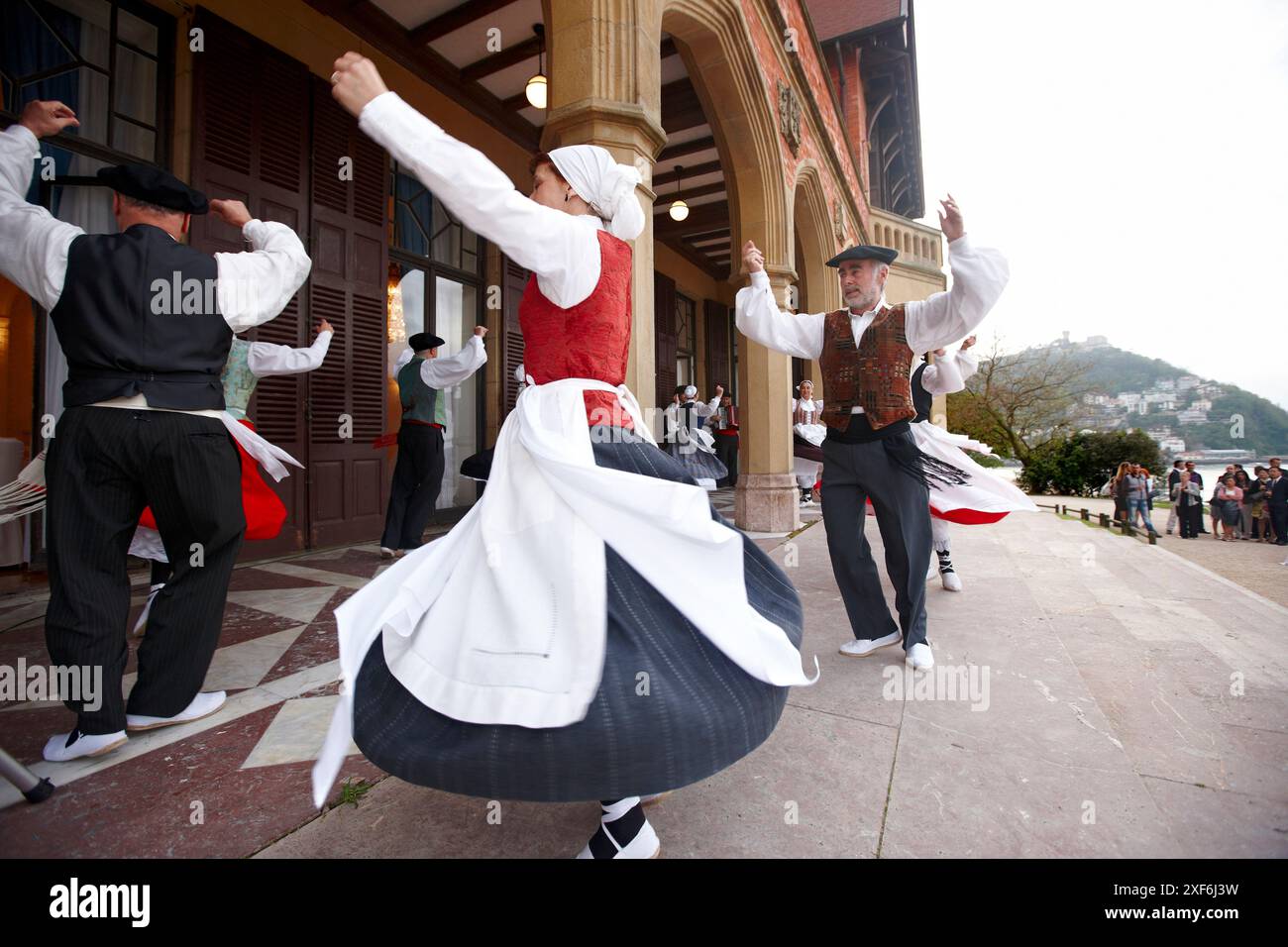Basque dances, Palacio de Miramar, San Sebastian, Guipuzcoa, Basque ...