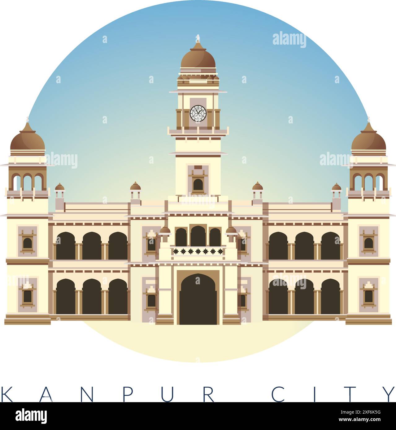 Architecture museum india Stock Vector Images - Alamy