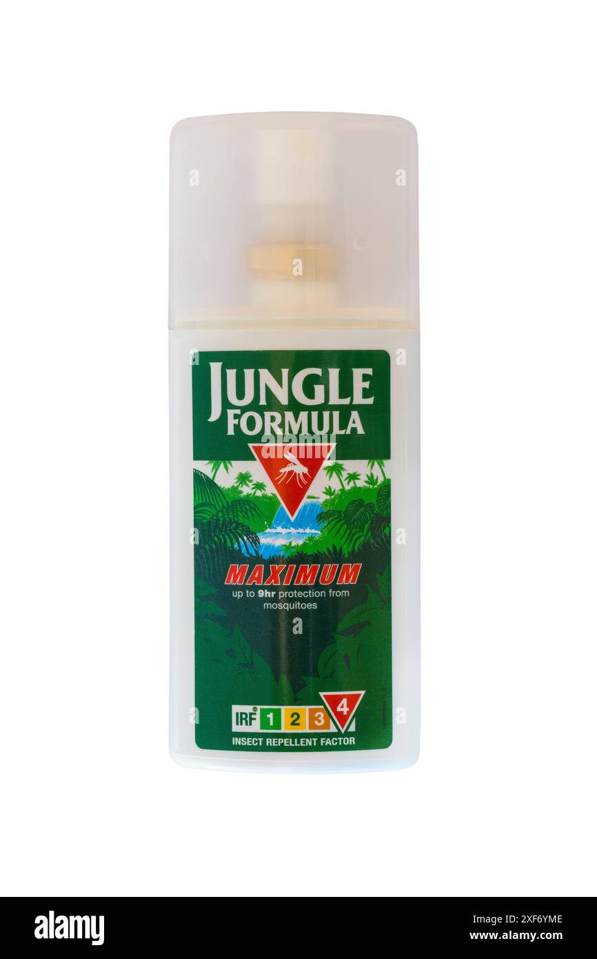 Jungle Formula Maximum Insect Repellent Spray isolated on white