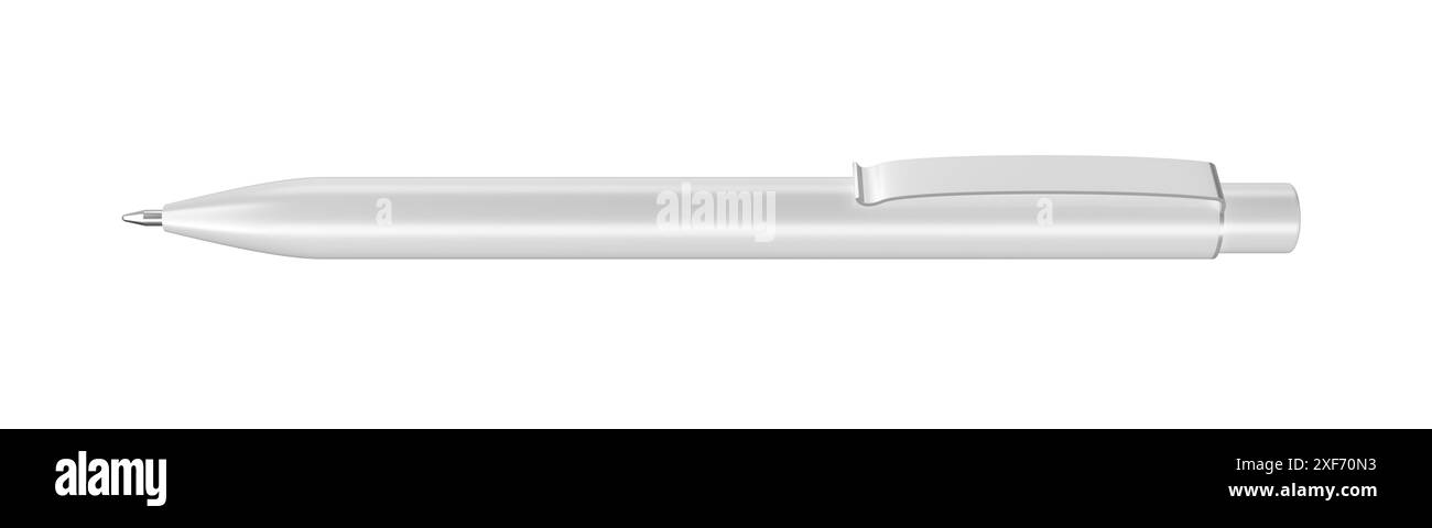 Pen isolated on white background. 3d illustration Stock Photo - Alamy