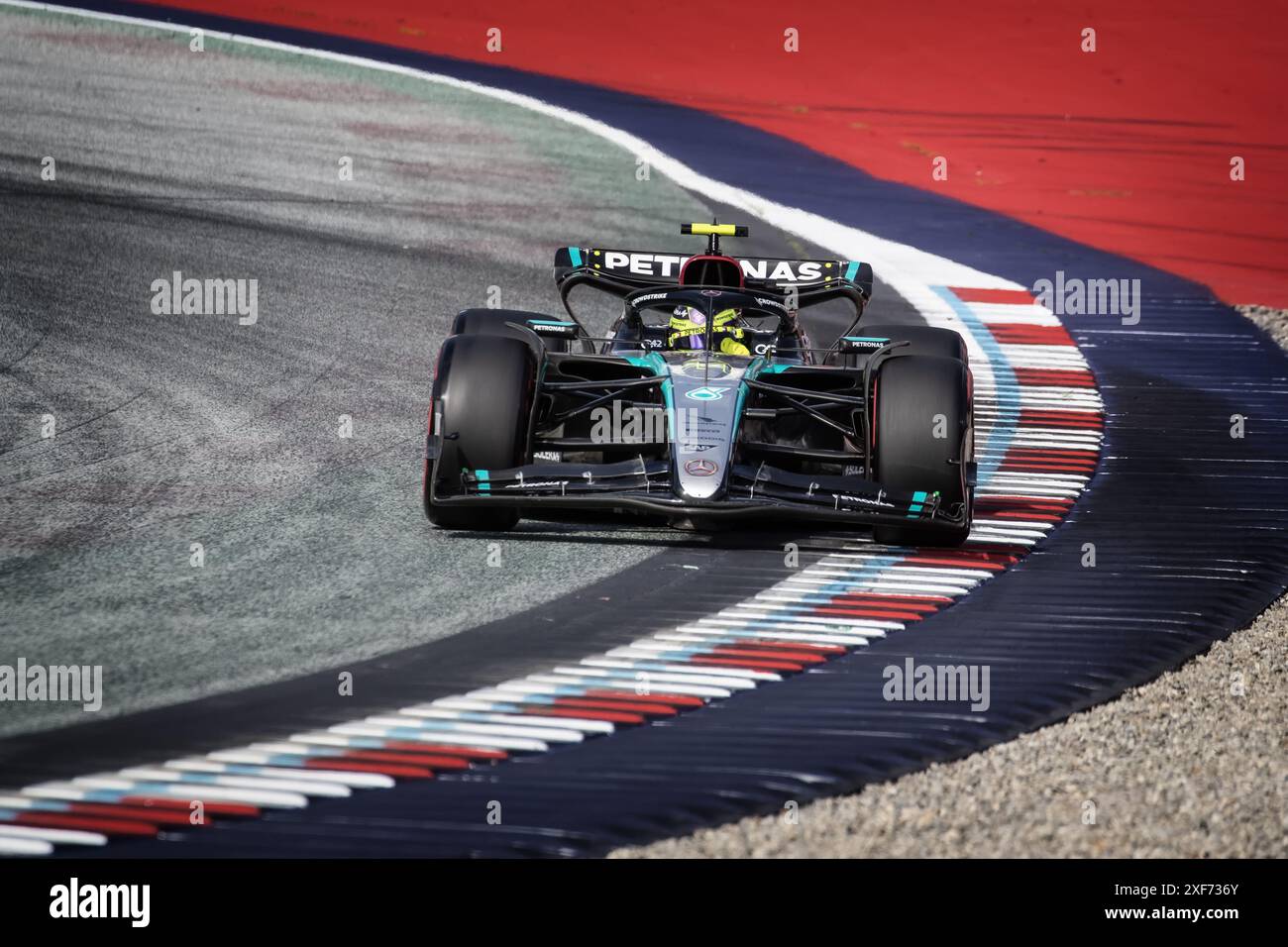 Lewis Hamilton Mercedes AMG during The Formula 1 GP of Austria 2024 in ...