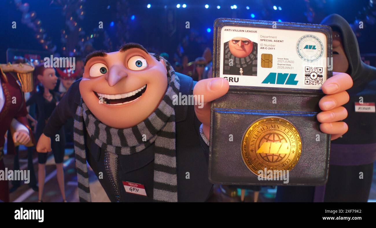 DESPICABLE ME 4, Gru (voice: Steve Carell), 2024. © Universal Pictures
