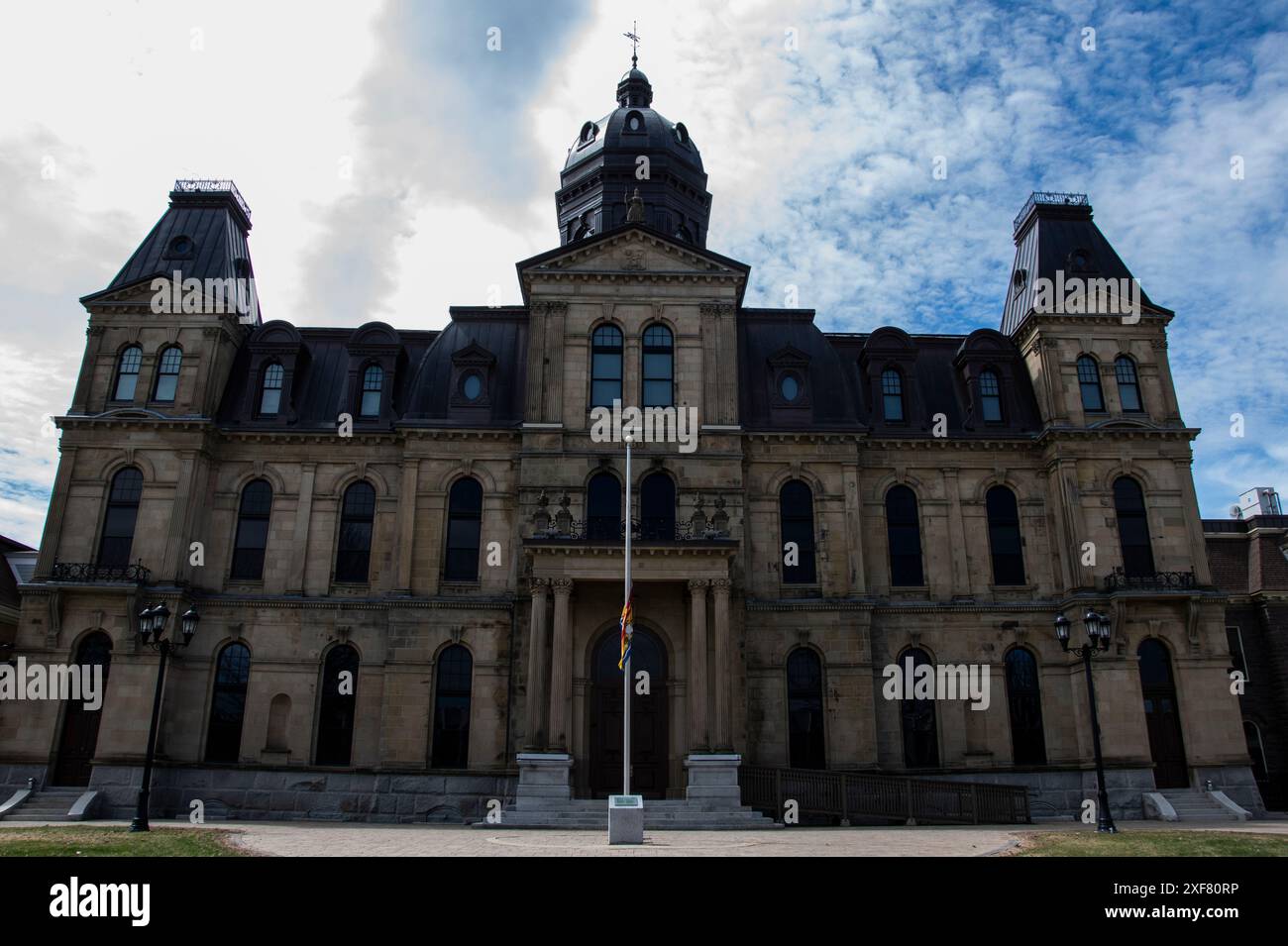 Legislative Assembly of New Brunswick on Queen Street in downtown ...