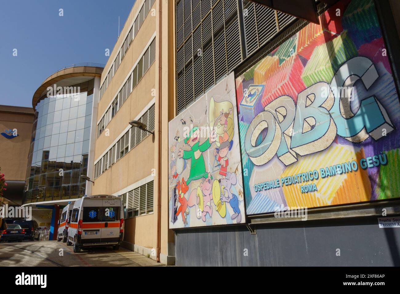 Rome. Italy. Ospedale Pediatrico Bambino Gesù, Bambino Gesù Pediatric ...